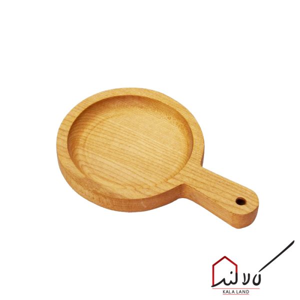 ظرف سرو گرد دسته دار