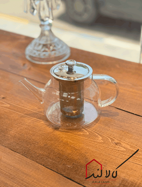 قوری پیرکس شعله مستقیم طرح تیارا