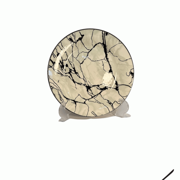 بشقاب مرمرین