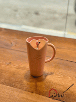 ماگ سرامیکی نی دار