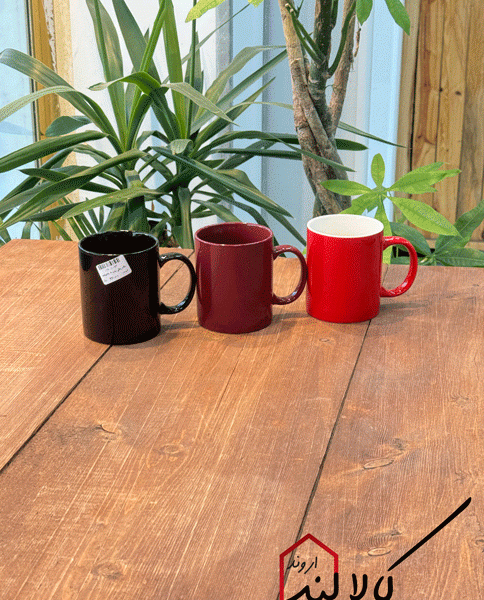 ماگ سرامیکی رنگی براق