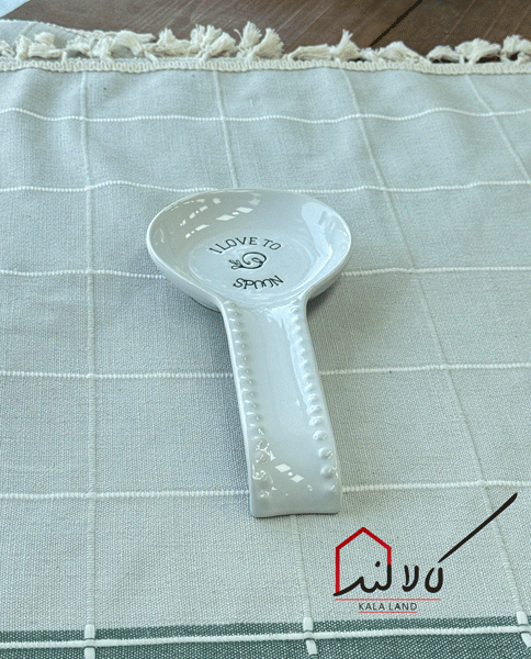 زیر قاشقی سرامیکی