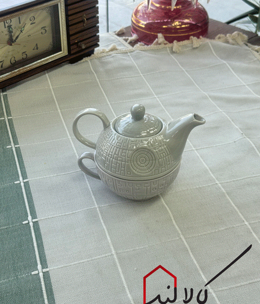 قوری سرامیکی طرح دار